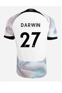 Liverpool Darwin Nunez #27 Fotballdrakt Borte Klær 2022-23 Korte ermer